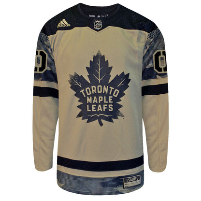 Customizable Toronto Maple Leafs Adidas Primegreen 2022 Camo Authentic Jersey