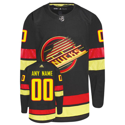 Customizable Vancouver Canucks Adidas Primegreen Authentic Third Alternate 2022/2023 NHL Hockey Jersey