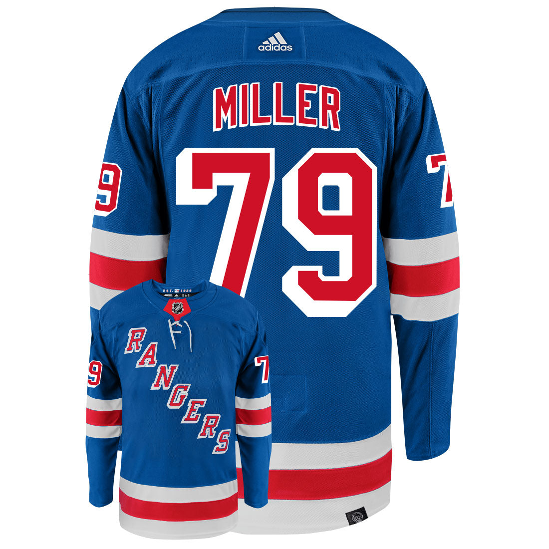 New york shop rangers adidas jersey