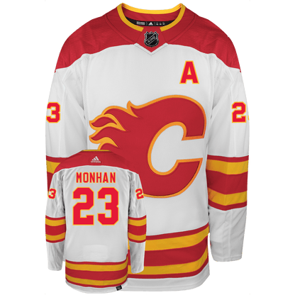 Sean Monahan Calgary Flames Adidas Primegreen Authentic NHL Hockey Jersey