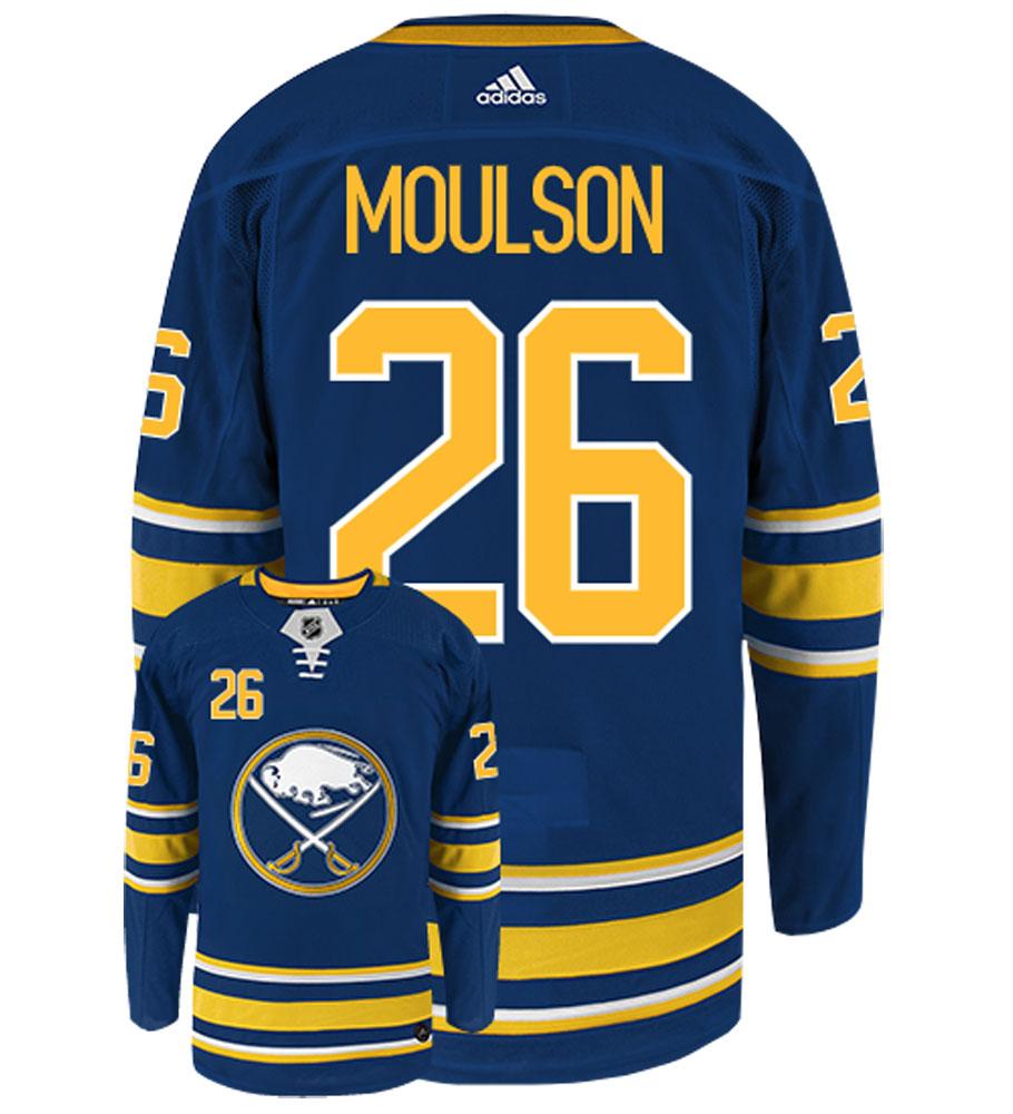 Matt Moulson Buffalo Sabres Adidas Authentic Home NHL Hockey Jersey