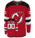 New Jersey Devils Adidas Primegreen Authentic Home NHL Hockey Jersey - Front/Back View