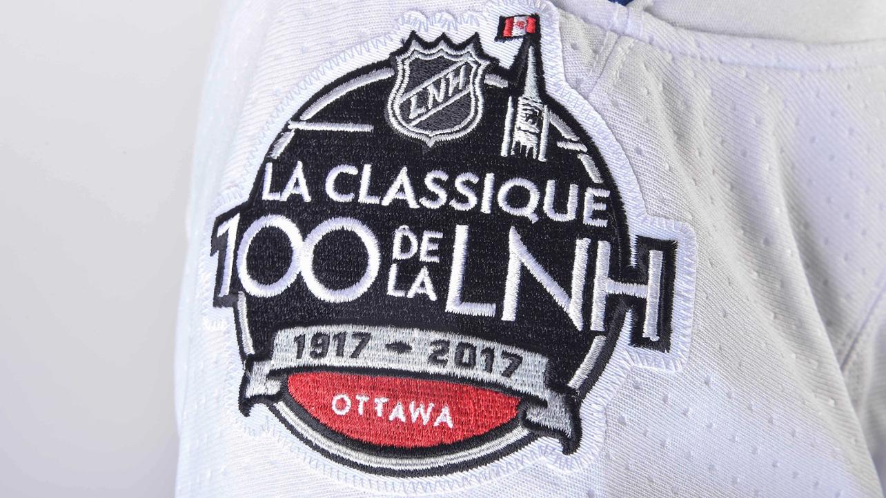 Montreal Canadiens Adidas Authentic NHL 100 Classic Hockey Jersey