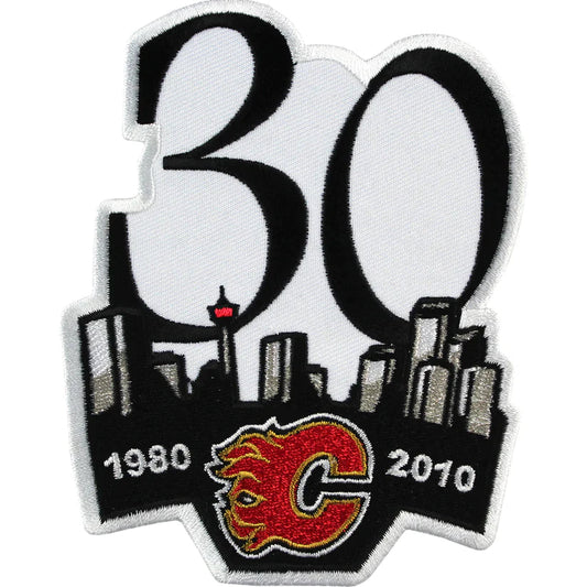 Calgary Flames 30th Anniversary Patch