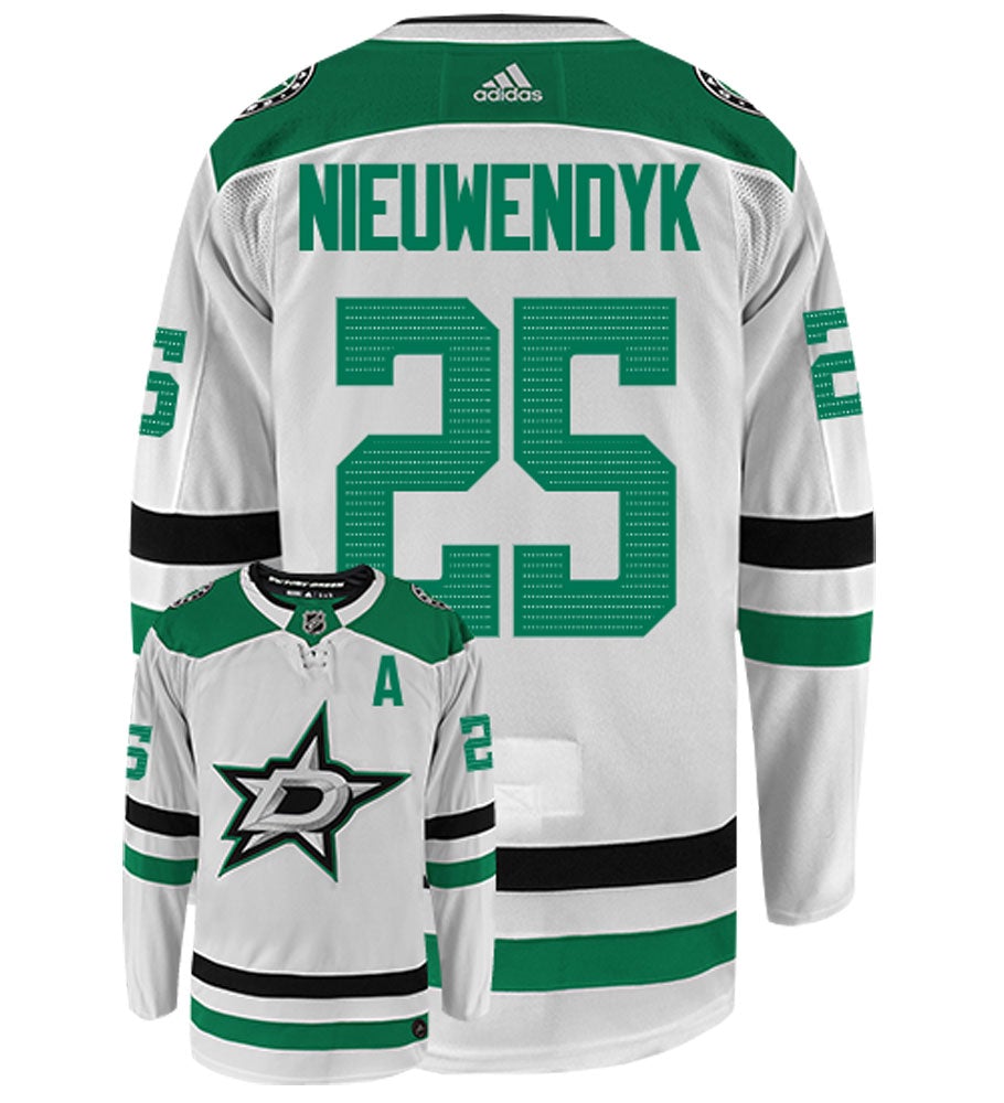 Joe Nieuwendyk Dallas Stars Adidas Authentic Away NHL Vintage Hockey Jersey