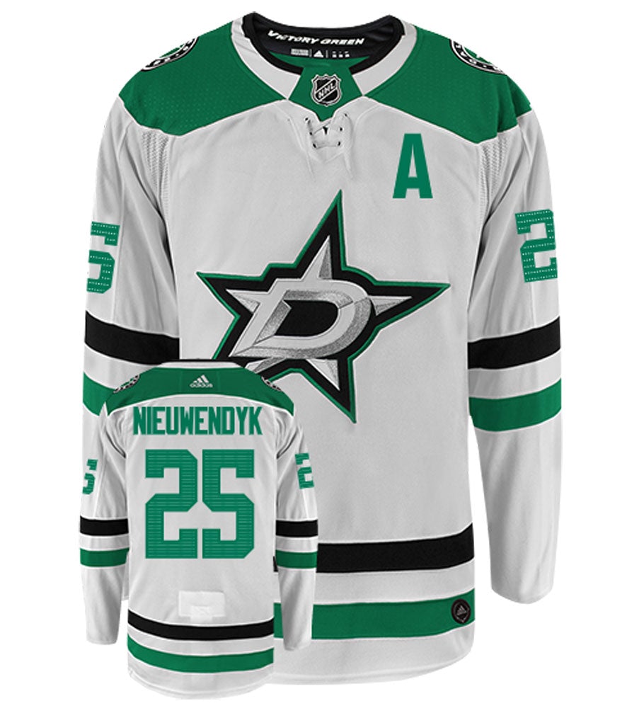 Joe Nieuwendyk Dallas Stars Adidas Authentic Away NHL Vintage Hockey Jersey
