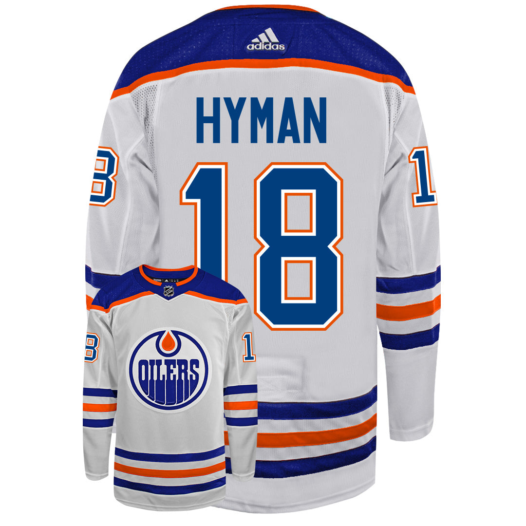 Zach Hyman Edmonton Oilers 2022 Adidas Primegreen Authentic NHL Hockey Jersey