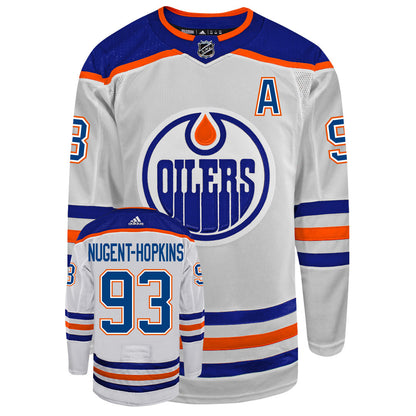 Ryan Nugent-Hopkins Edmonton Oilers 2022 Adidas Primegreen Authentic NHL Hockey Jersey