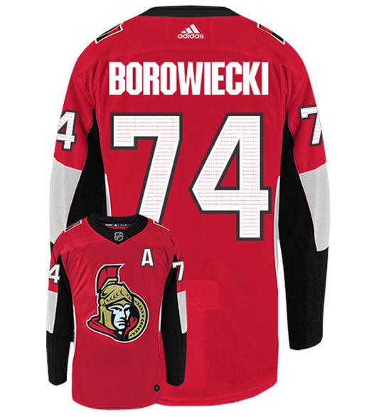 Ottawa Senators No74 Mark Borowiecki Black Classic Jersey