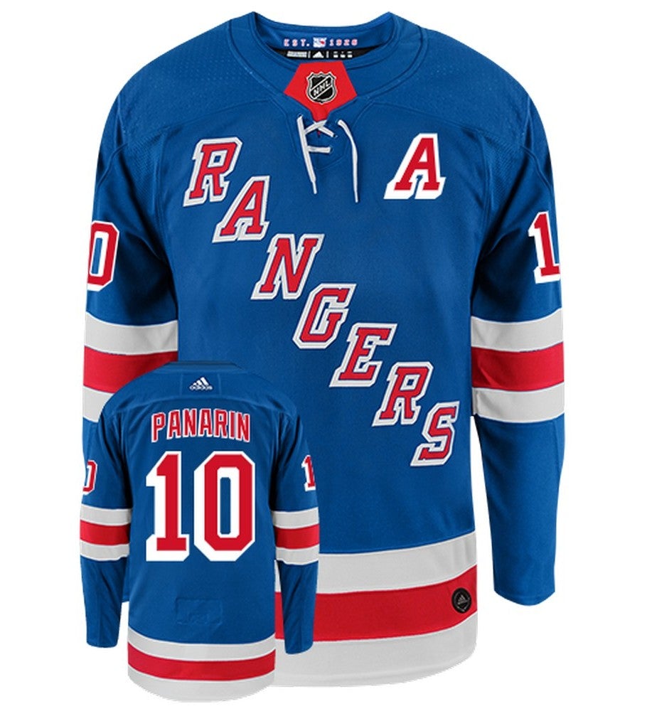 Artemi Panarin New York Rangers Adidas Authentic Home NHL Hockey Jersey