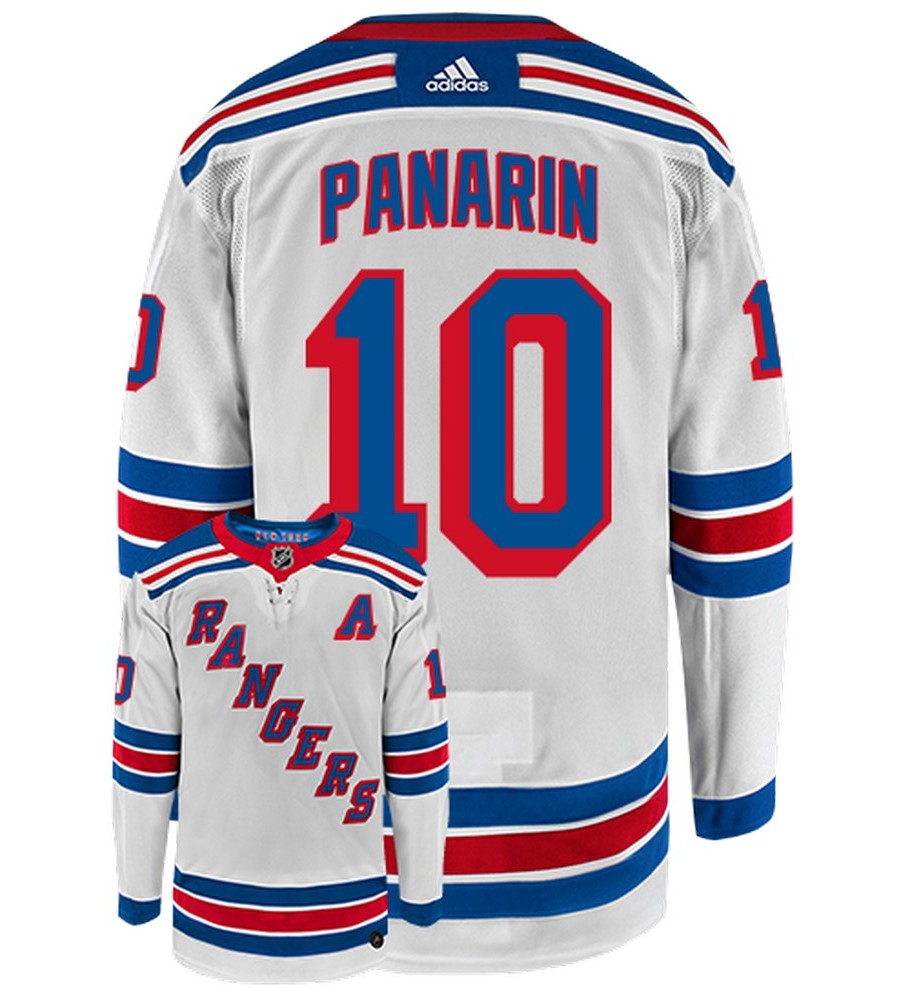 Artemi Panarin New York Rangers Adidas Authentic Away NHL Hockey Jersey