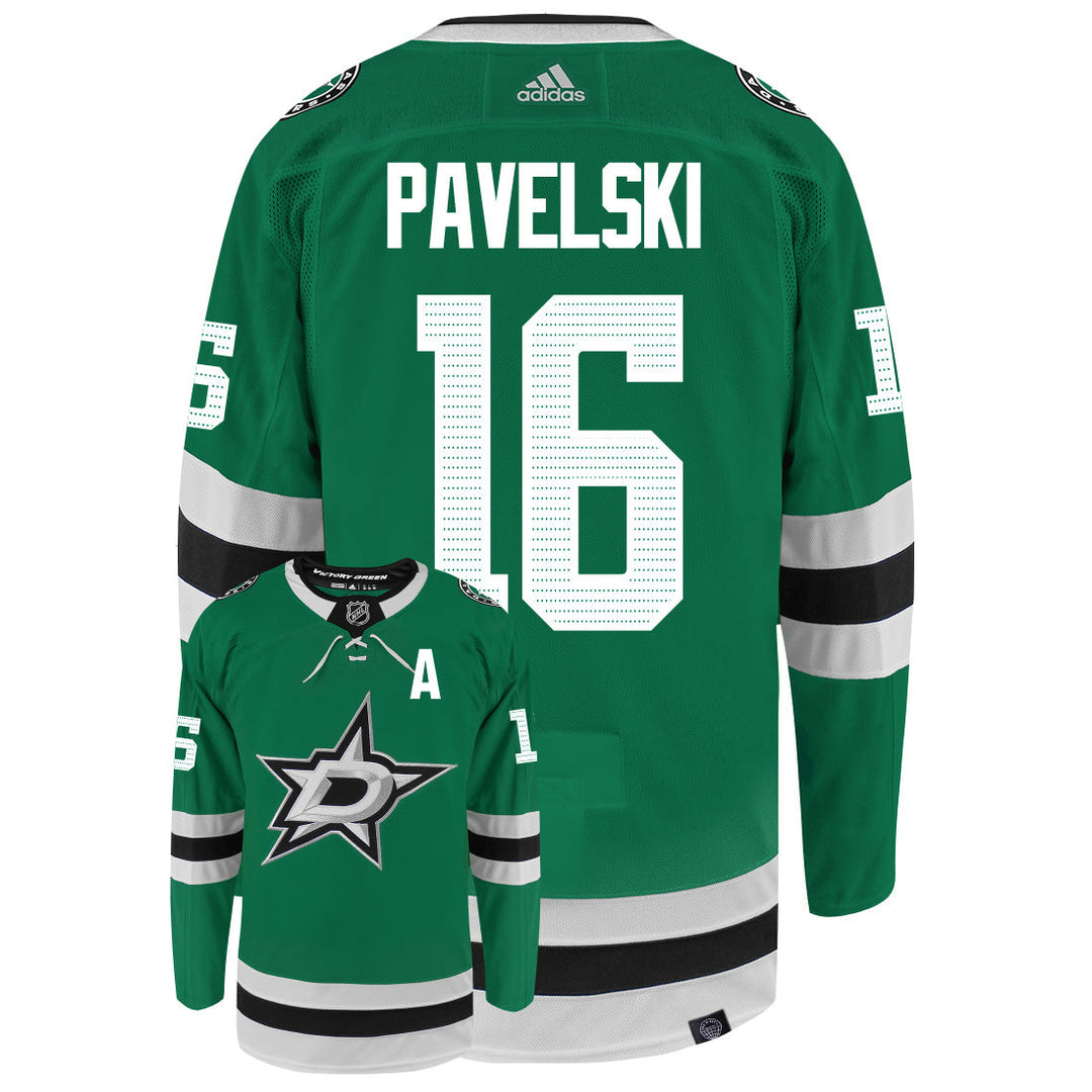 Joe Pavelski Autographed Dallas Stars Green Fanatics Jersey