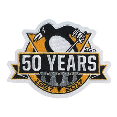 Pittsburgh Penguins 50th Anniversary Patch
