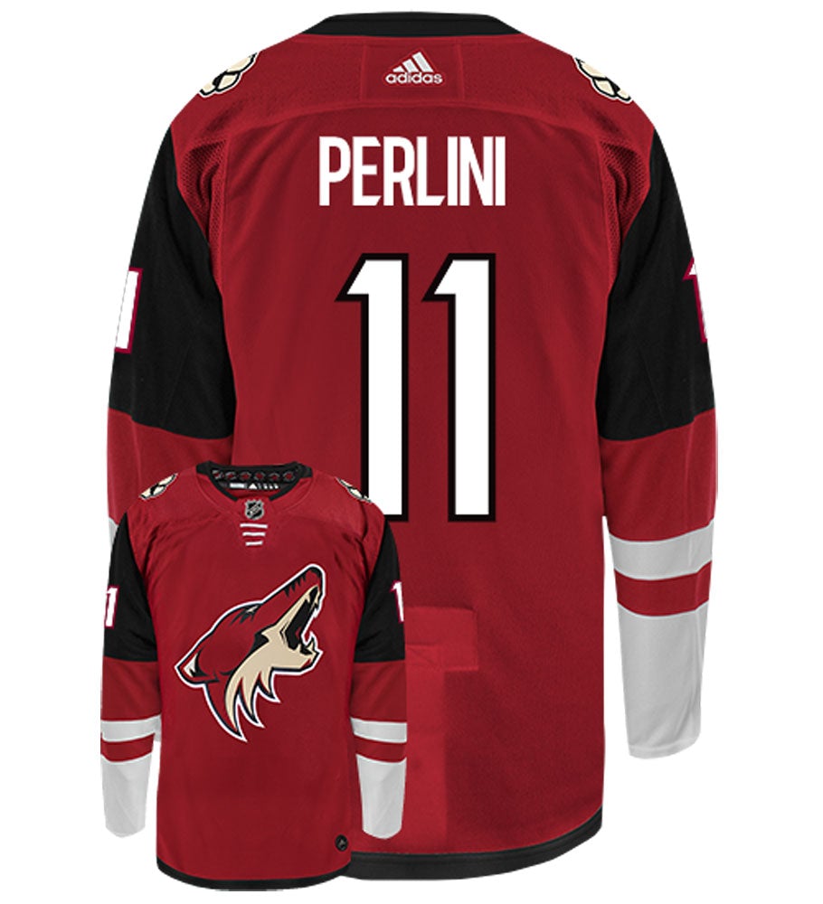 Brendan Perlini Arizona Coyotes Adidas Authentic Home NHL Hockey Jersey