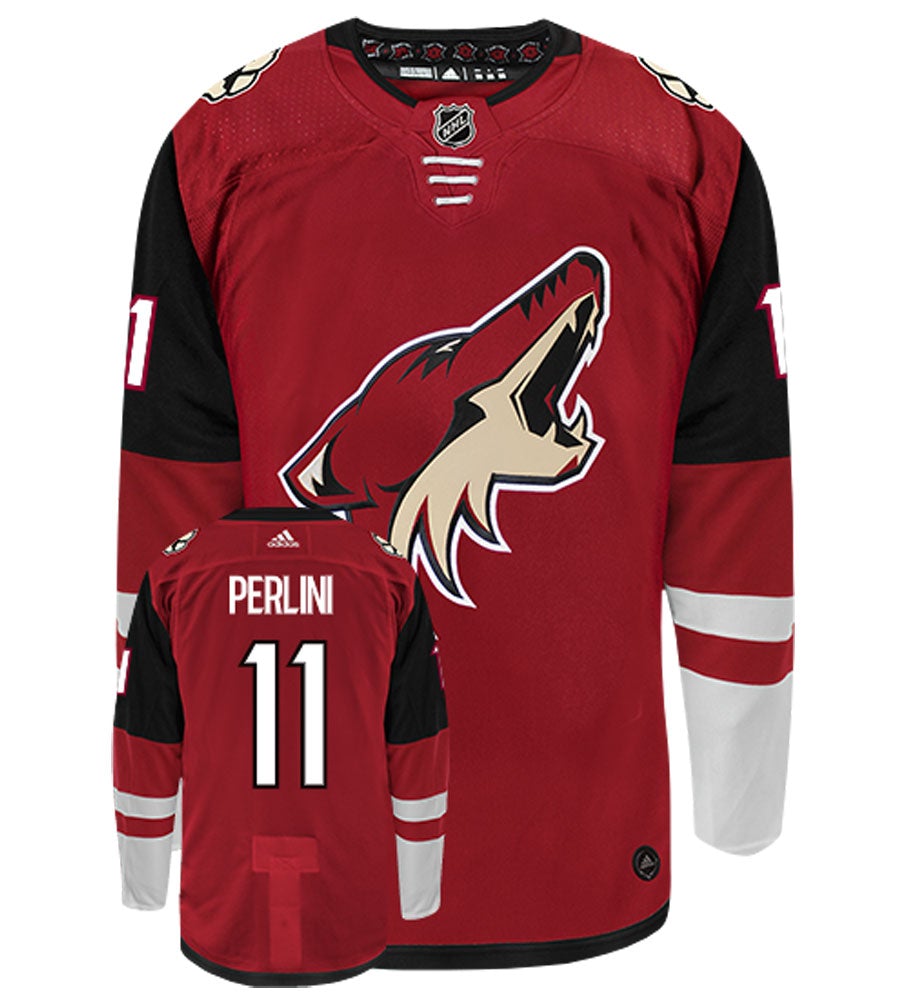 Brendan Perlini Arizona Coyotes Adidas Authentic Home NHL Hockey Jersey