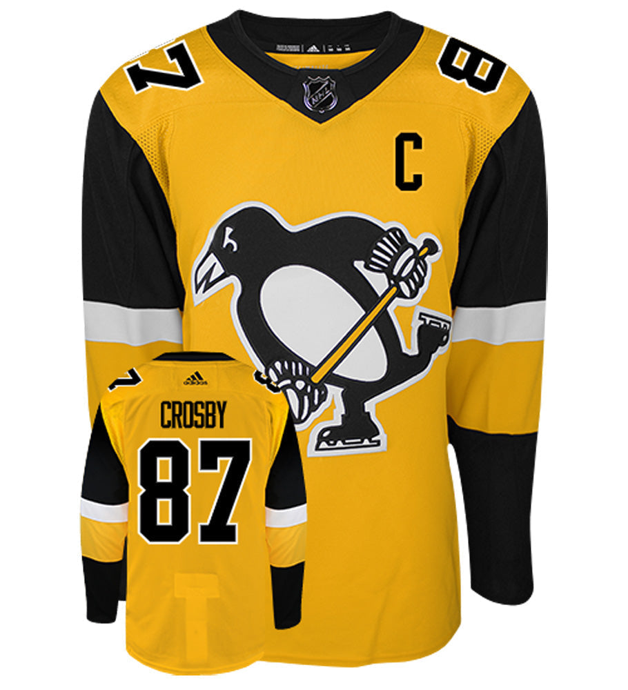 SIDNEY CROSBY PITTSBURGH PENGUINS HOME AUTHENTIC ADIDAS NHL JERSEY (PR –  Hockey Authentic