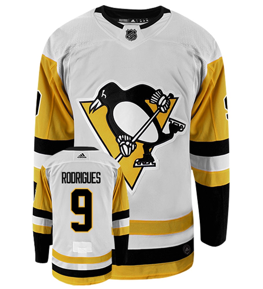 Evan Rodrigues Pittsburgh Penguins Adidas Authentic Away NHL Hockey Jersey