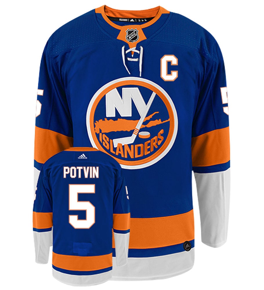 Denis Potvin New York Islanders Adidas Authentic Home NHL Vintage Hockey Jersey