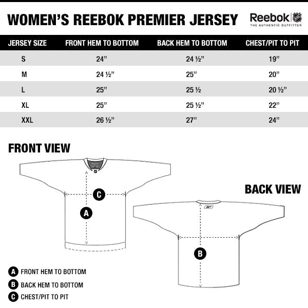 Chicago Blackhawks Womens Reebok Premier Replica Home Jersey