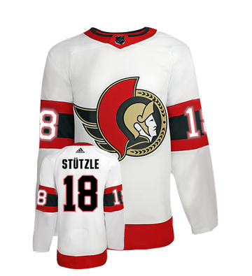Tim Stutzle Ottawa Senators Adidas Authentic Home 2020 NHL Hockey Jers