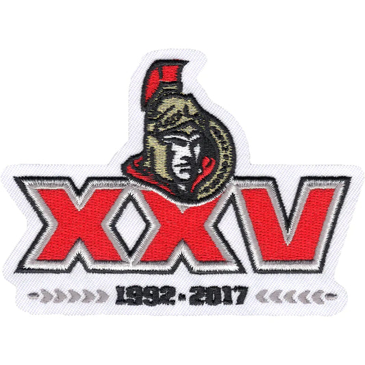 Ottawa Senators 25th Anniversary Patch