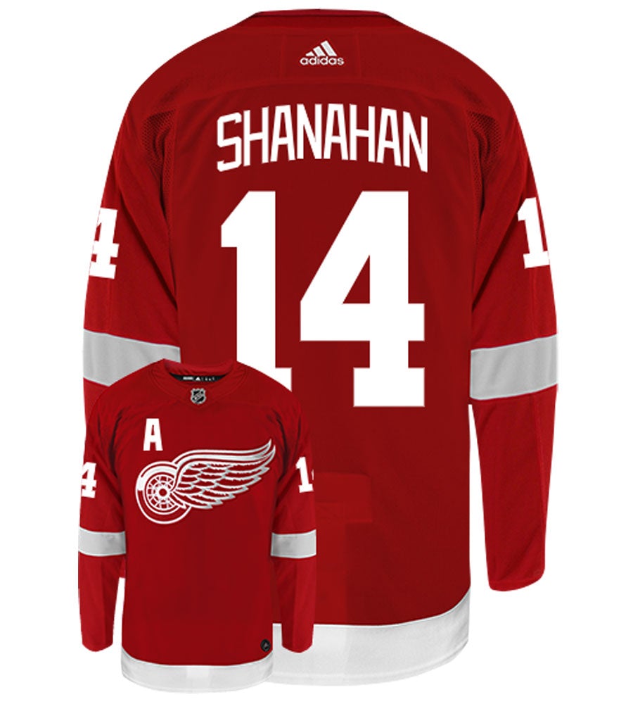 Brendan Shanahan Detroit Red Wings Adidas Authentic Home NHL Vintage Hockey Jersey