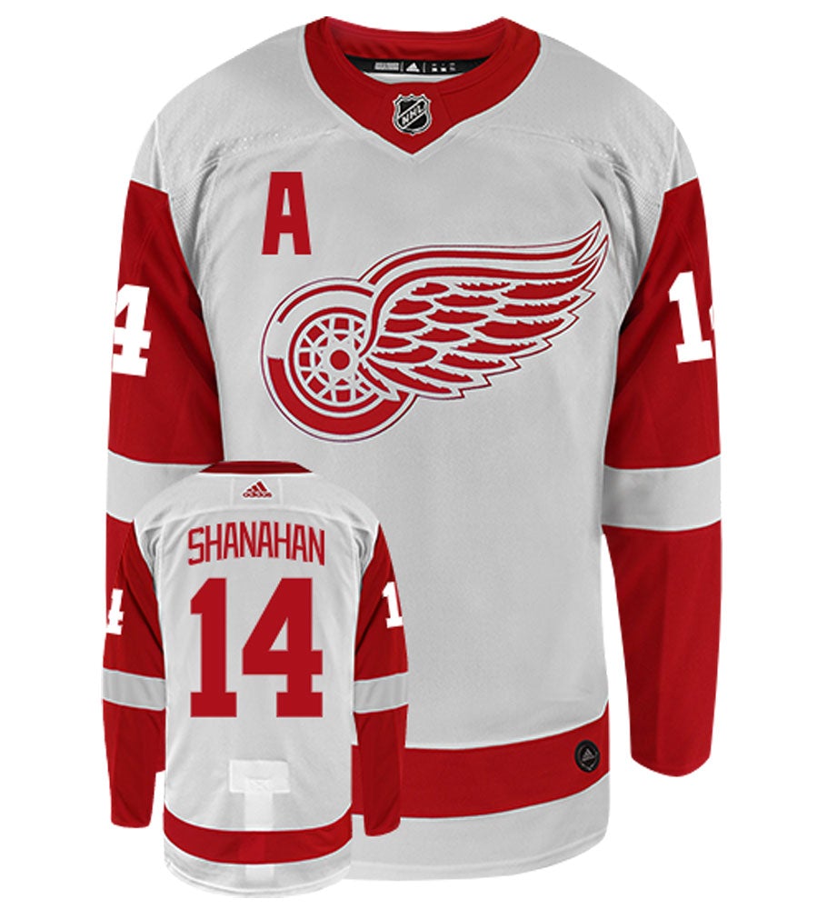 Brendan Shanahan Detroit Red Wings Adidas Authentic Away NHL Vintage Hockey Jersey