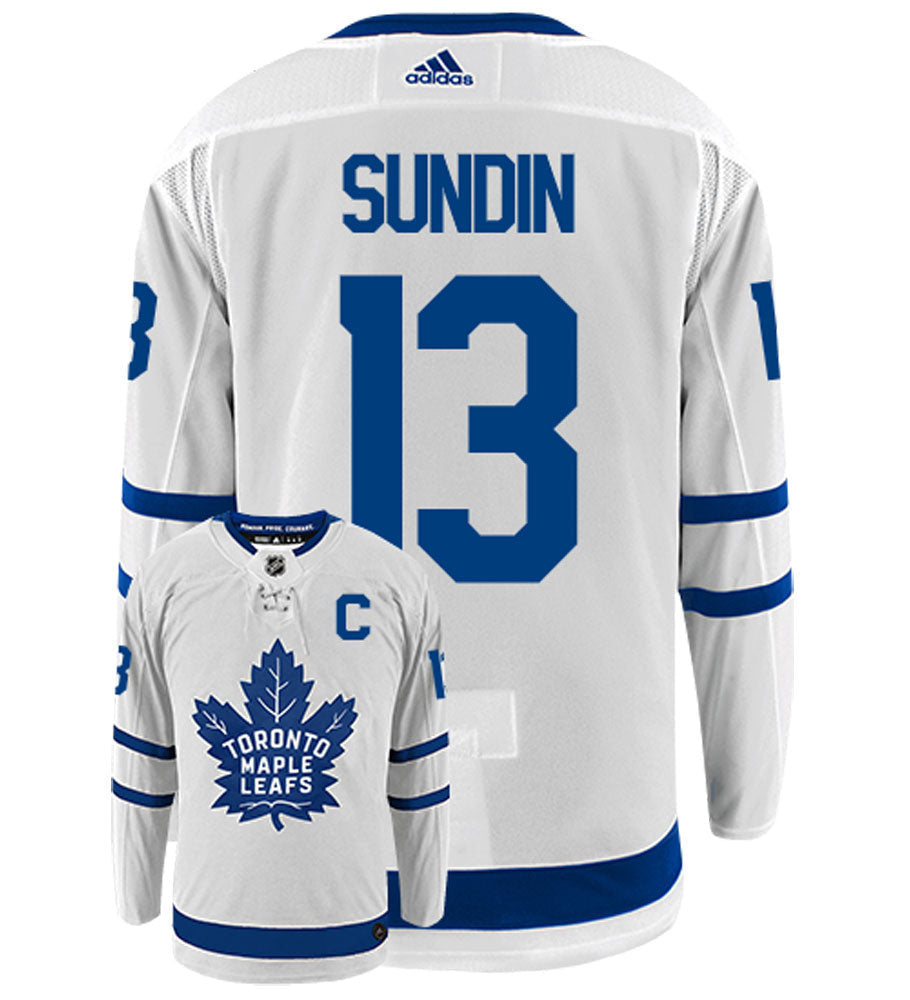 Mats Sundin Toronto Maple Leafs Adidas Authentic Away NHL Vintage Hockey Jersey