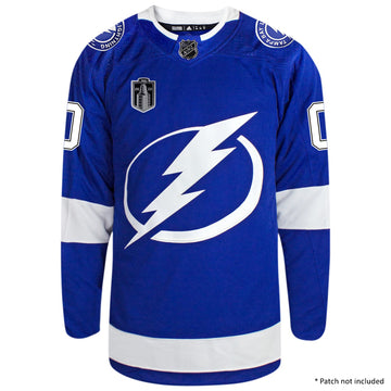 Tampa Bay Lightning Youth 2022 NHL Stadium Series Blank Jersey - White