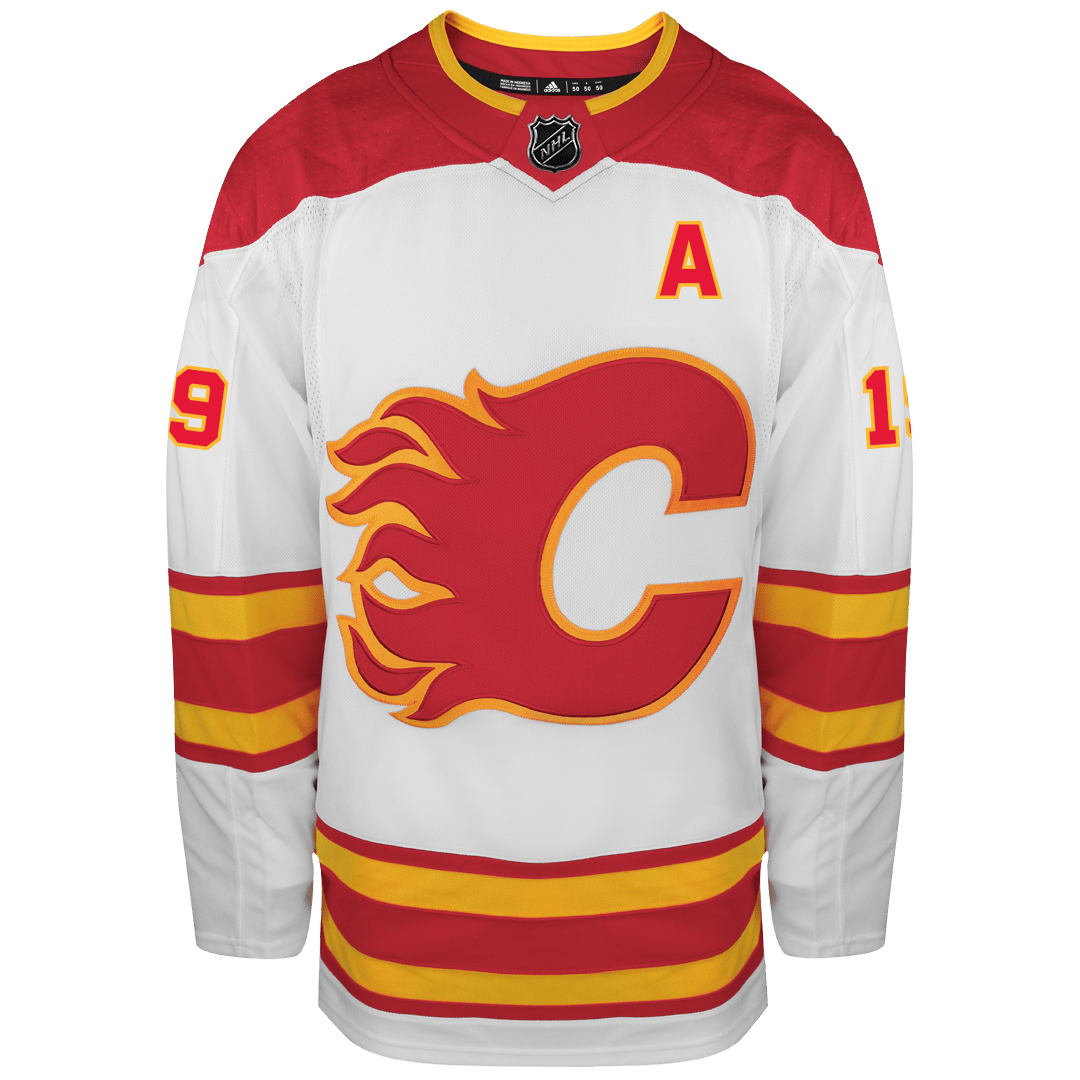 Matthew Tkachuk Calgary Flames Adidas Primegreen Authentic NHL Hockey Jersey