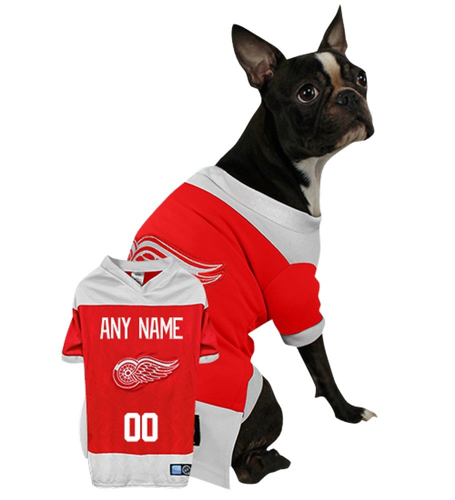 Detroit Red Wings Tog Petwear NHL Dog Hockey Jersey