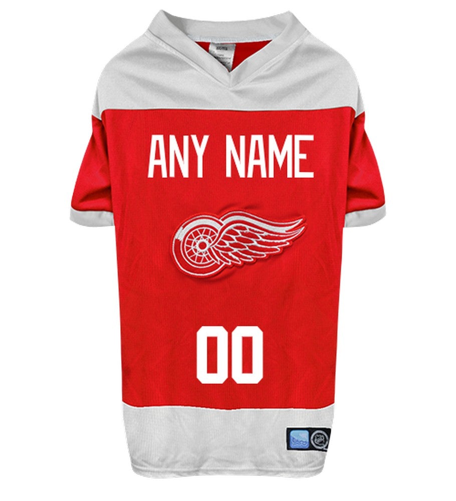 Detroit Red Wings Tog Petwear NHL Dog Hockey Jersey