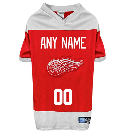 Detroit Red Wings Tog Petwear NHL Dog Hockey Jersey