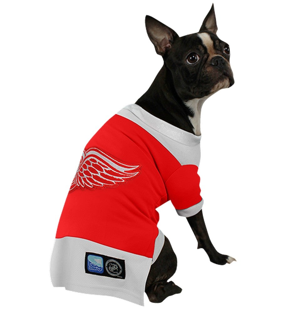 Detroit Red Wings Tog Petwear NHL Dog Hockey Jersey
