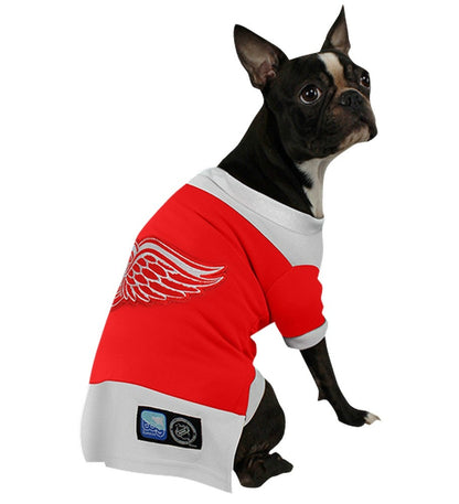 Detroit Red Wings Tog Petwear NHL Dog Hockey Jersey