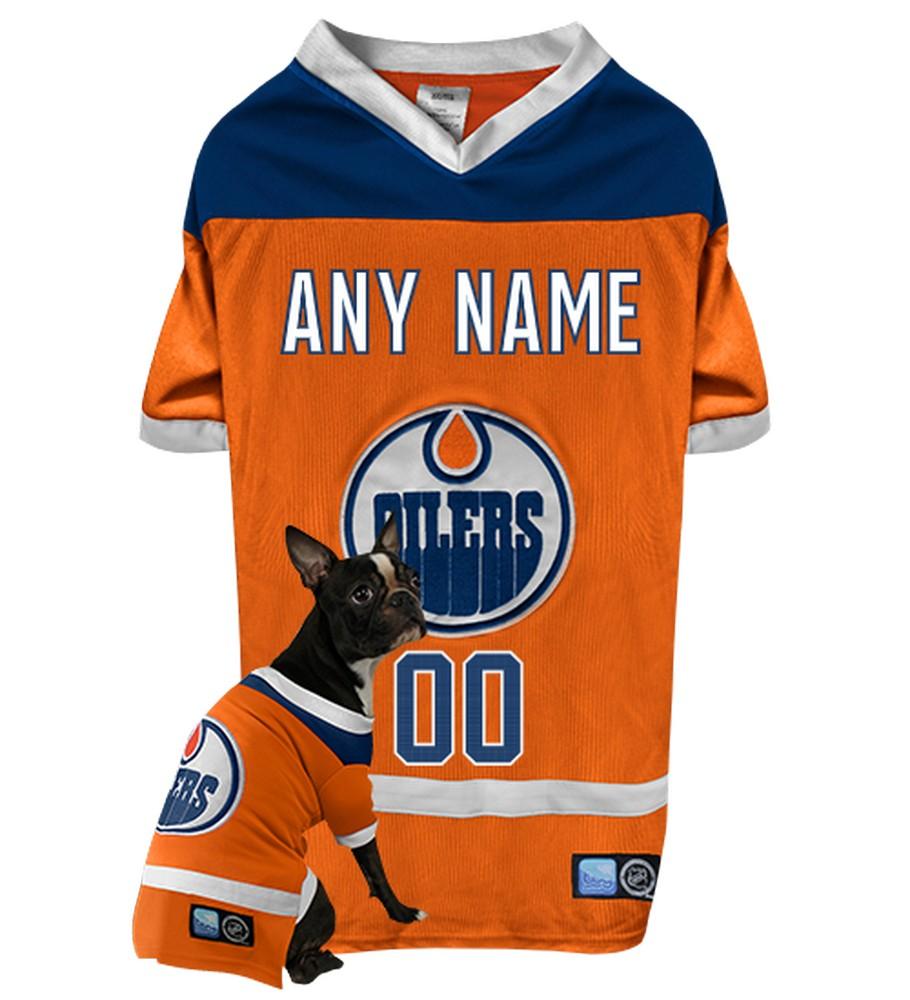 Edmonton Oilers Tog Petwear NHL Dog Hockey Jersey