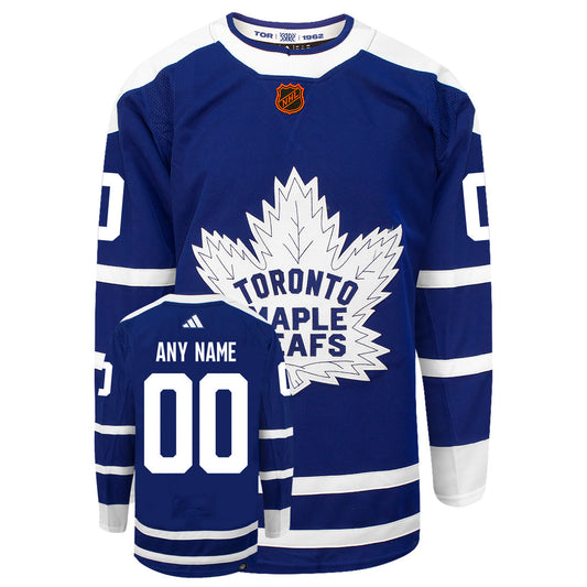 Customizable Toronto Maple Leafs Adidas Primegreen 2022 Hockey