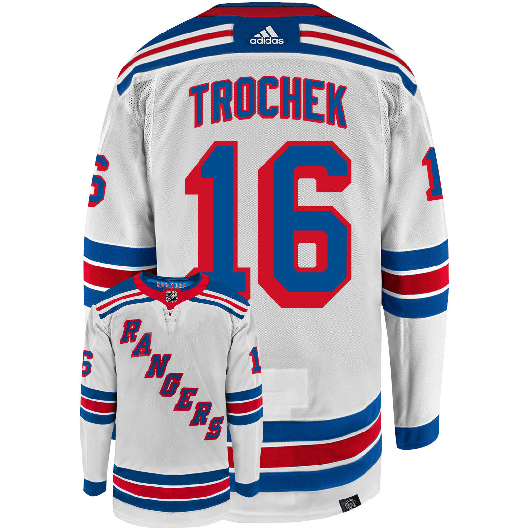 Vincent Trocheck New York Rangers Adidas Primegreen Authentic NHL Hockey Jersey