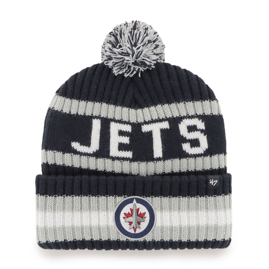Winnipeg Jets - 47 'Bering' Cuff Knit Toque with Pom