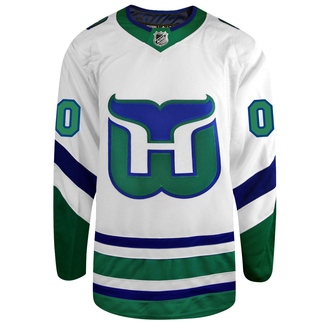 Customizable Carolina Hurricanes Adidas PG 2024 3rd "Hartford Whalers" Jersey